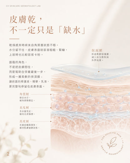 🌿 PURE 君漾・淨・水解膠原彈力面霜 (全新港版升級配方)