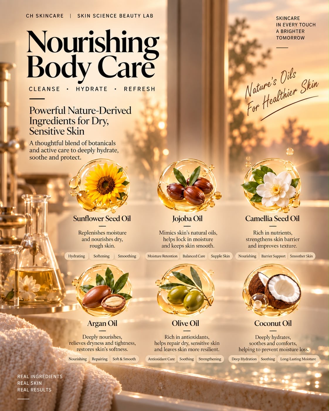 Aqua Series Skincare-Grade Fragrance Body Wash  Blanc Peony Treatment & Fragrance Body Wash
