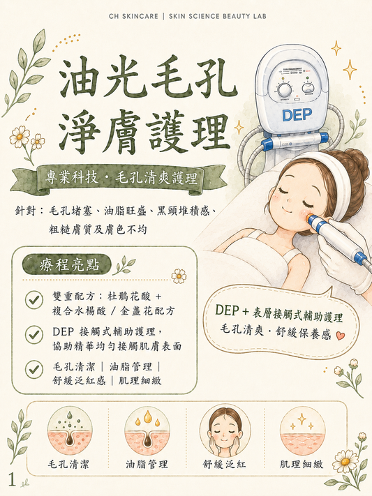 Acne Clear 深層淨痘煥膚Facial療程