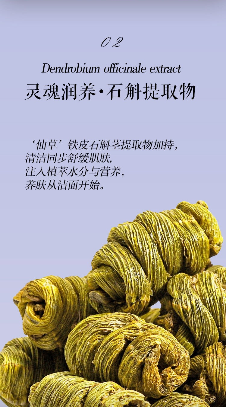 石斛淨顏潔面慕斯 Dendrobium Cleansing Mousse（國內版）