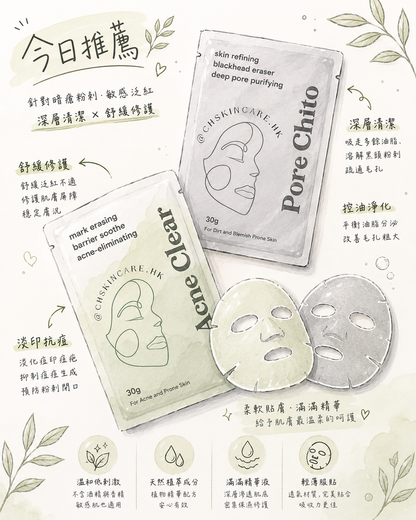 7日煥膚之旅面膜套裝 7-Day Skin Rejuvenation Journey