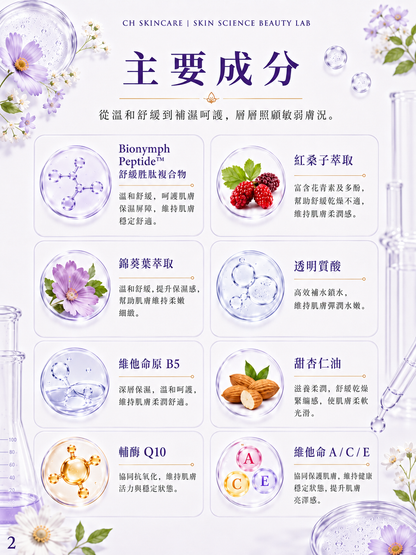 🇨🇭 瑞士 Bionymph 舒敏修復注養療程