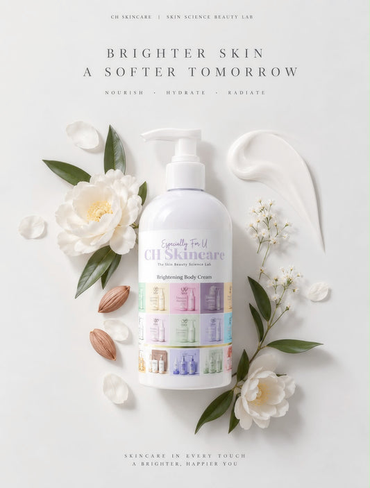 水漾白牡丹美白透亮身體乳霜 Blanc Peony Brightening & Moisturizing Body Lotion