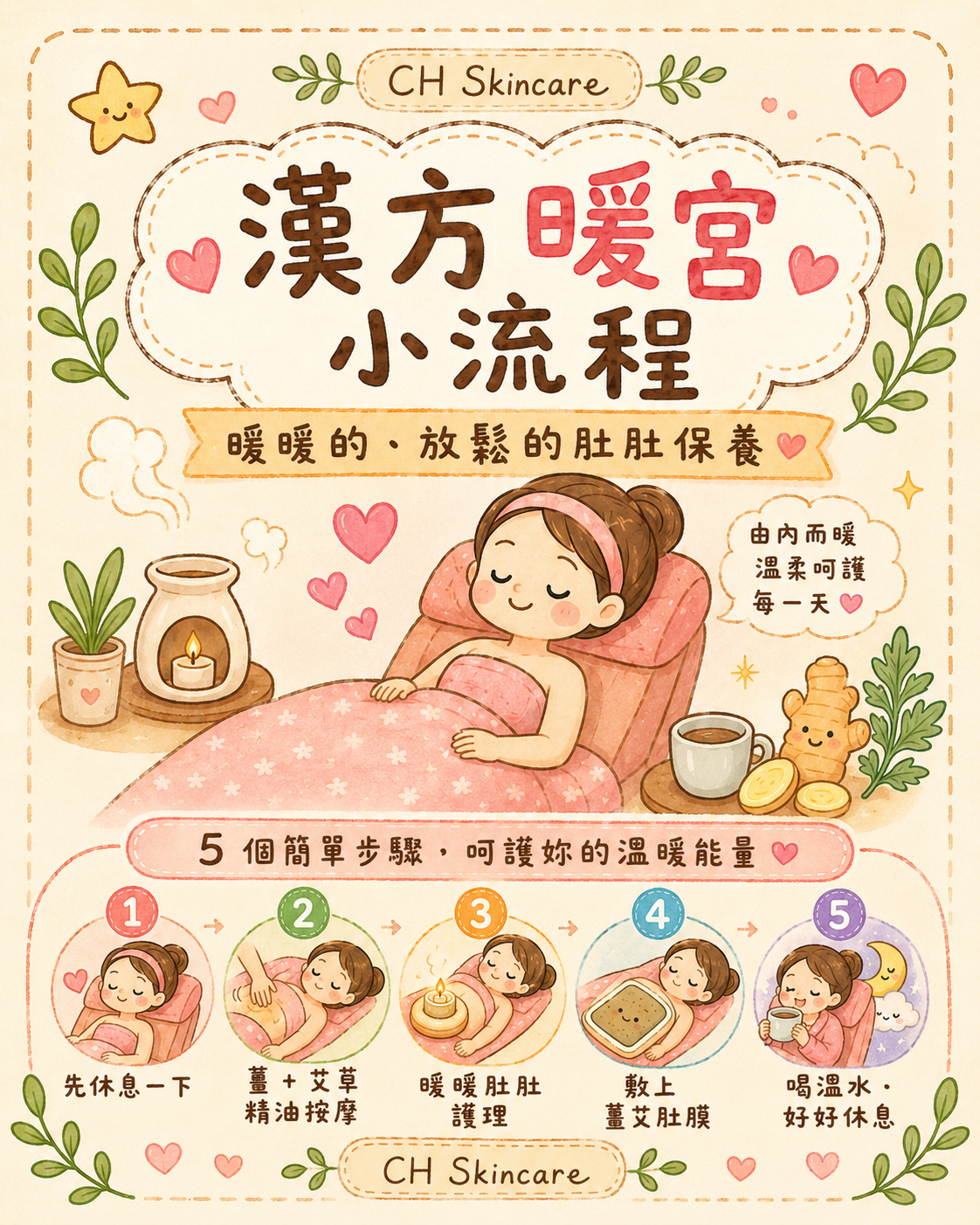 漢方暖宮 | 由內而外，溫柔養護妳的溫暖能量